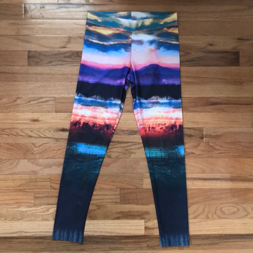 American Eagle Leggings Long (Mountain/Sunset)